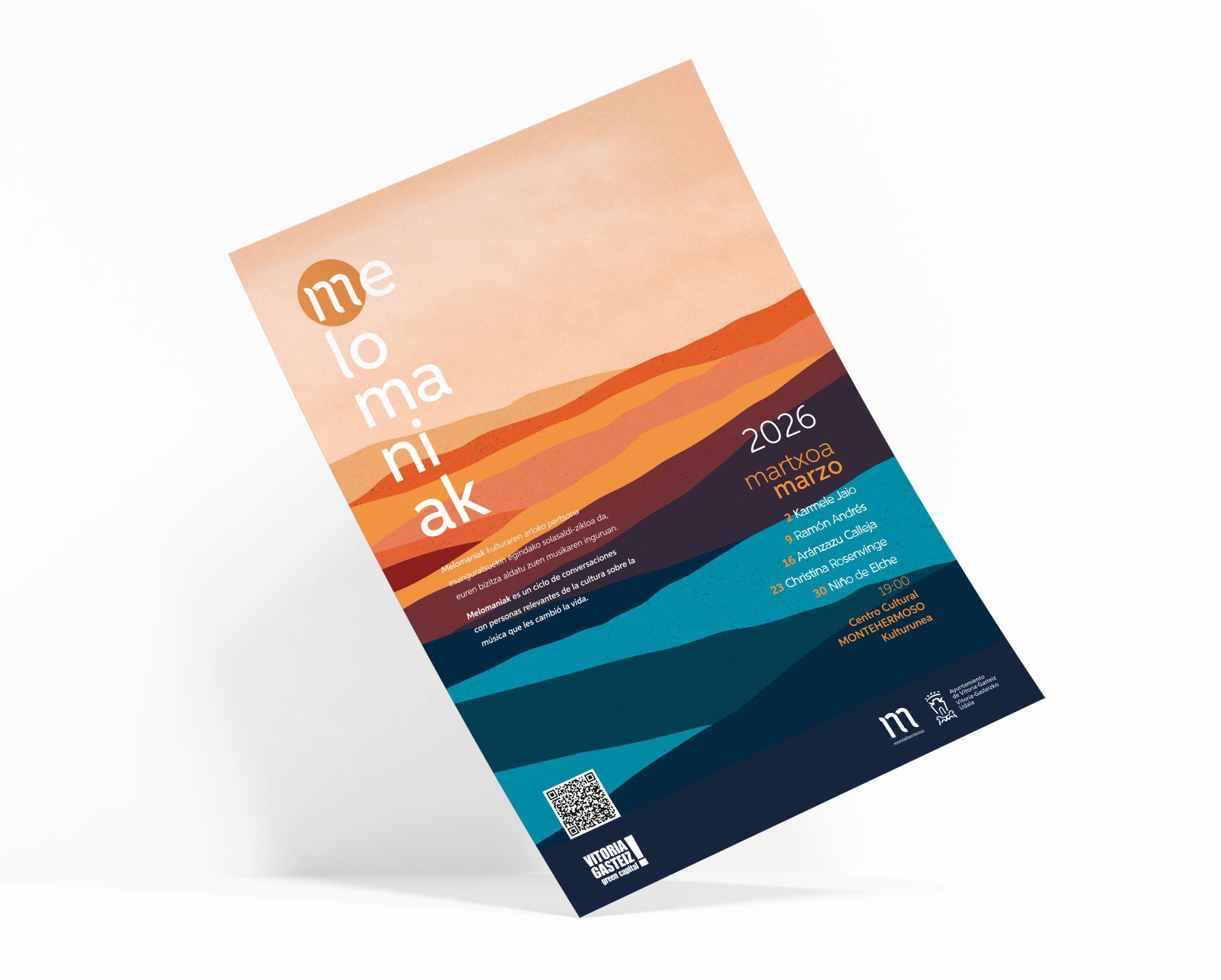 Melomaniak - Montehermoso - Cartelería para ciclo de conferencias Melomaniak - Montehermoso - Cartelería para ciclo de conferencias